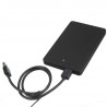 Caja Disque Dur 2.5'' USB 2.0 Boîtier Adaptateur Disque Dur pour HDD SSD SATA I/II/III de 7mm et 9.5mm