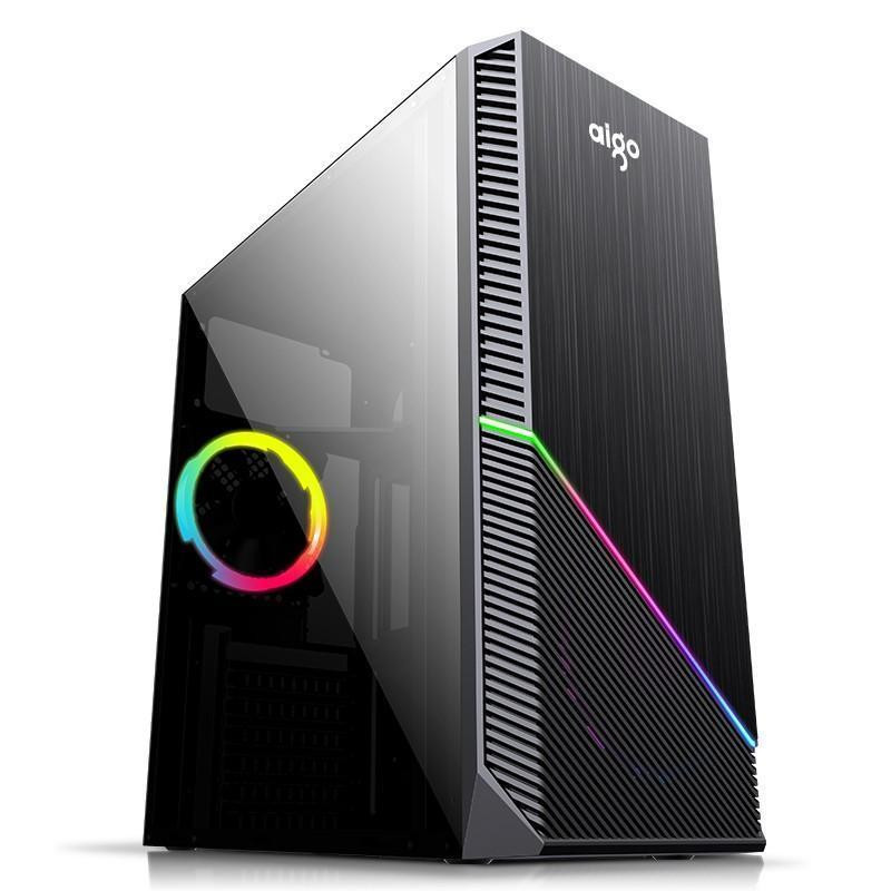 CAISSE GAMING POUR ORDINATEUR DE BUREAU AIGO RAIMBOW 1