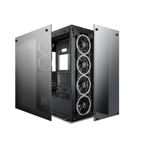 CAISSE GAMING POUR ORDINATEUR DE BUREAU DARKFLASH PHANTOM ATX MICRO-ATX