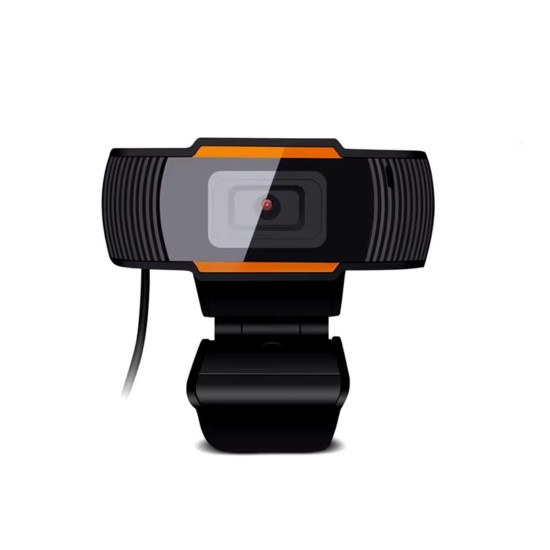 Cámara Web Webcam HD 720P avec microphone, USB, Noir, Neuf