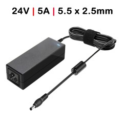 CÂBLE DE CHARGEUR 24V  5.0A 120W  5.5mm*2.5mm