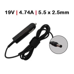 CÂBLE DE CHARGEUR DE VOITURE POUR PORTABLE TOSHIBA 19V 4.74A 5.5X2.5 90W
