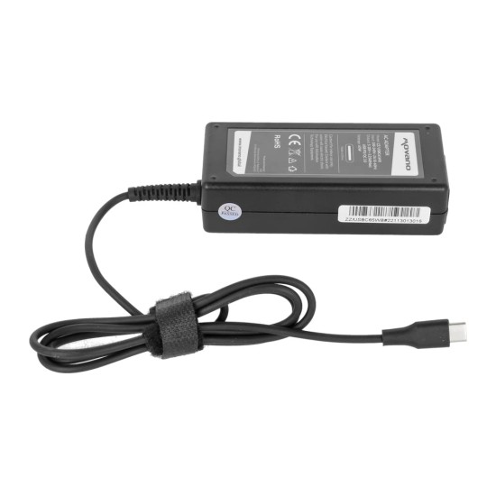 Câble de chargement Movano 65W USB-C | 100-240 V · Power Delivery