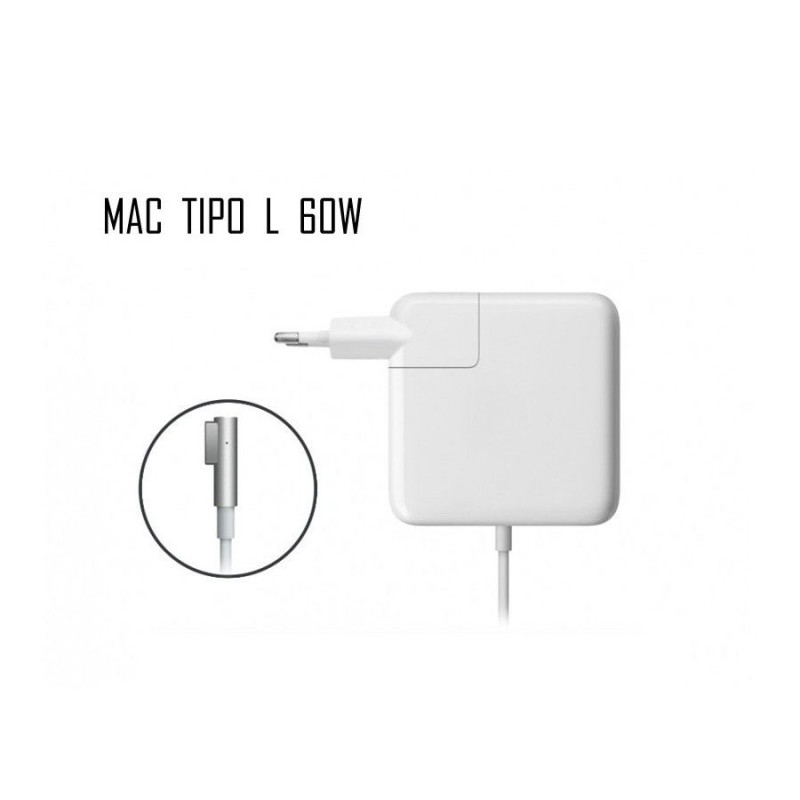 Câble de chargeur pour Apple 60W Magsafe 1 type L