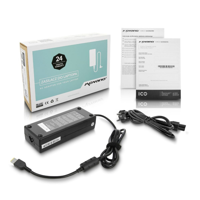 Cargador 135W pour Lenovo 20V 6.75A (Rectangulaire 11.0×4.5 mm)