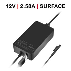 CÂBLE DE CHARGEUR POUR PORTABLE MICROSOFT SURFACE PRO 3 AVEC USB SUPPLÉMENTAIRE