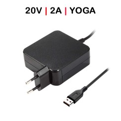 CÂBLE DE CHARGEUR POUR TABLETTE LENOVO 20V 2A CONNECTEUR SPÉCIAL
