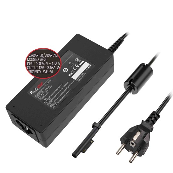 CHARGEUR POUR TABLETTE MICROSOFT SURFACE PRO 3 PRO 4 12V 2.58A 30W