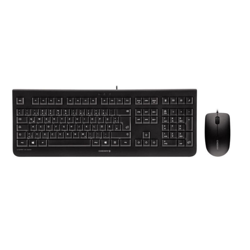 Cherry Clavier + Souris DC 2000 USB, Noir, Neuf